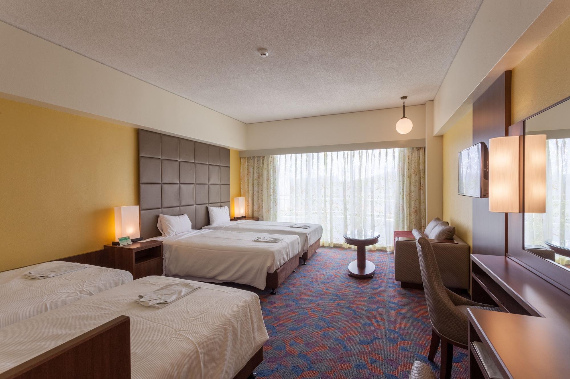 Okinawa Kariyushi Beach Resort Ocean Spa Onna Exterior foto