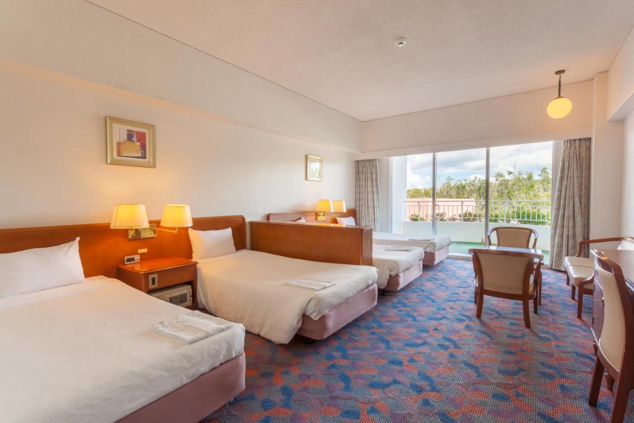 Okinawa Kariyushi Beach Resort Ocean Spa Onna Exterior foto